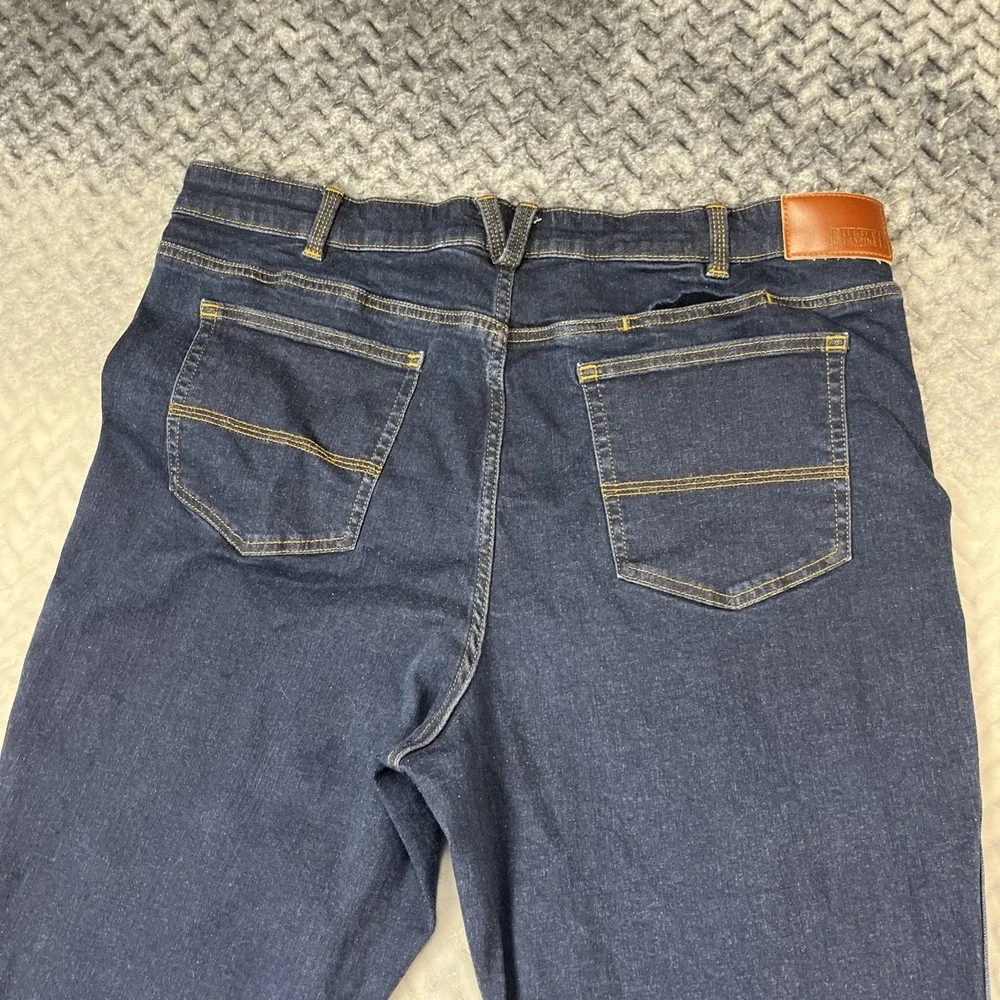 Duluth Trading Co Womens 18W Long 32" Daily Denim Straight Leg Jeans Blue - Picture 9 of 10
